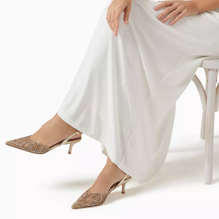 Clivia Pump #color_gold