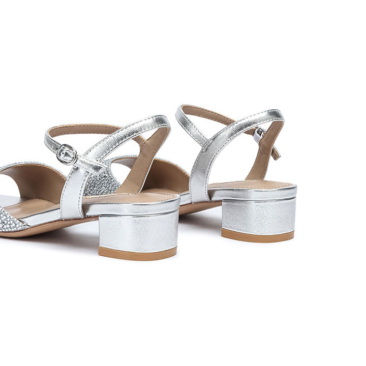 Delfina  Mini Sandal #color_silver