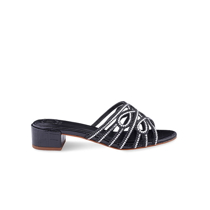 Donya Box Heel #color_black