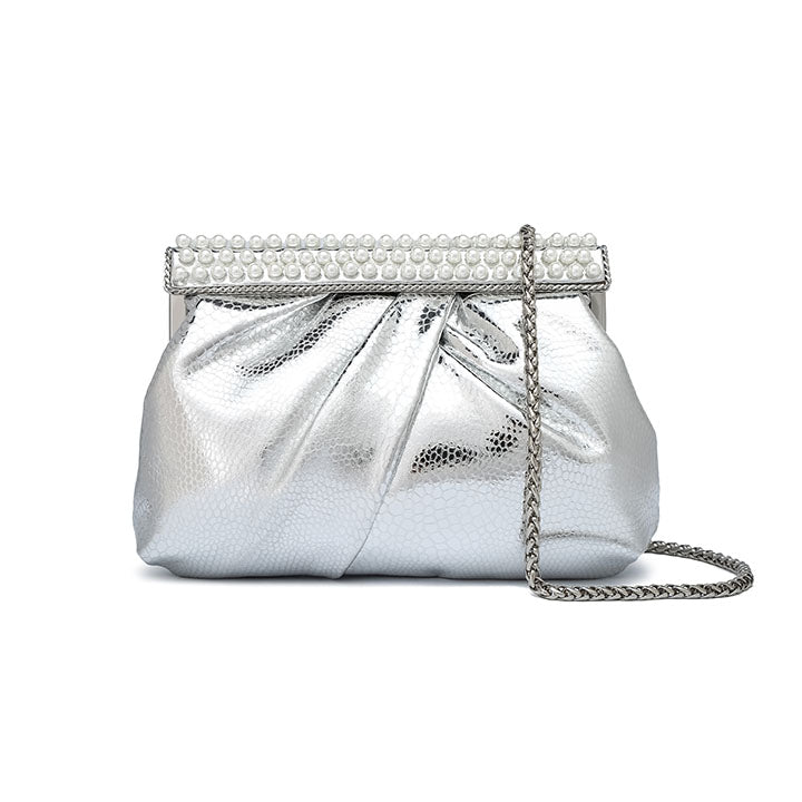 Dorea Clutch #color_silver