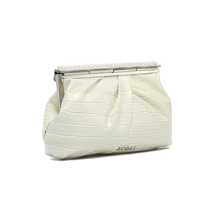 Dorea Clutch #color_white