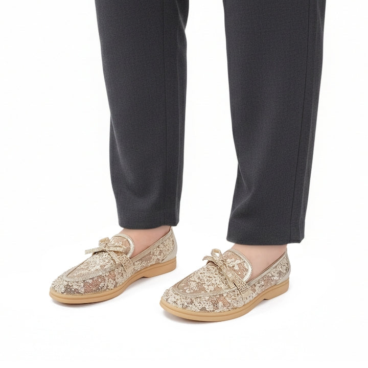 Elara Loafers #color_gold