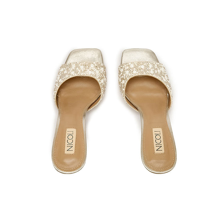 Elliya High Heel Sandal #color_gold