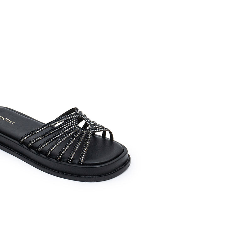 Esosa Flat Sandal #color_black