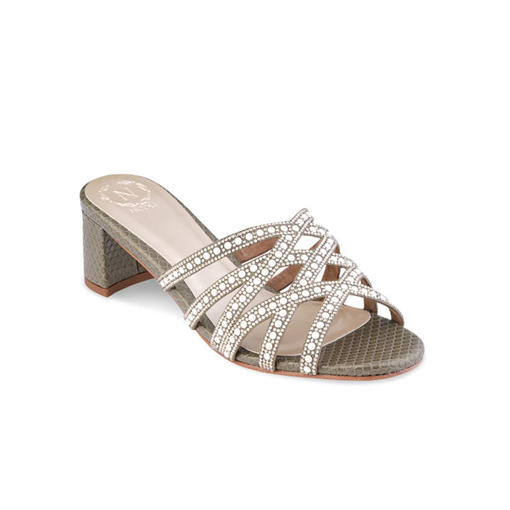 Eusebia boc heel #color_khaki