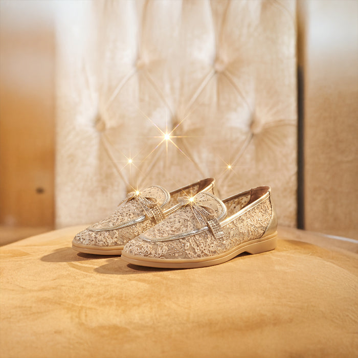 Elara Loafers #color_gold