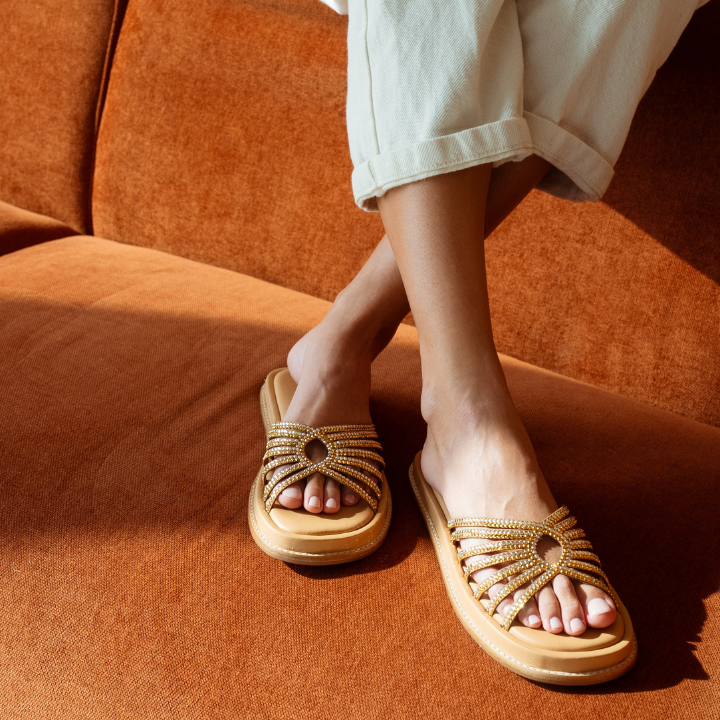 Esosa Flat Sandal #color_beige