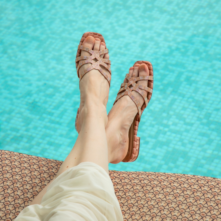 Estella Luxury Flats #color_peach