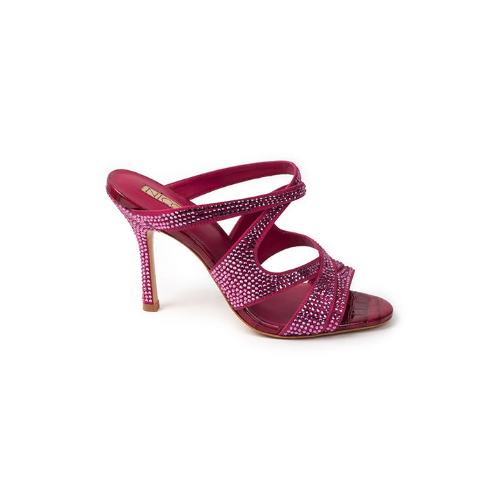 Feista Luxury Box Heel Sandal #color_rose