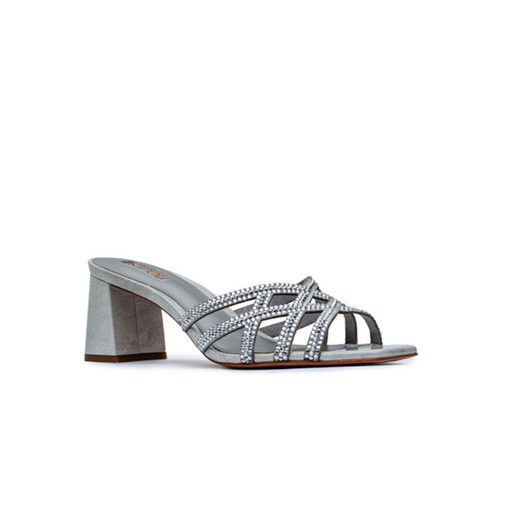 Felicen Luxury Mule #color_silver