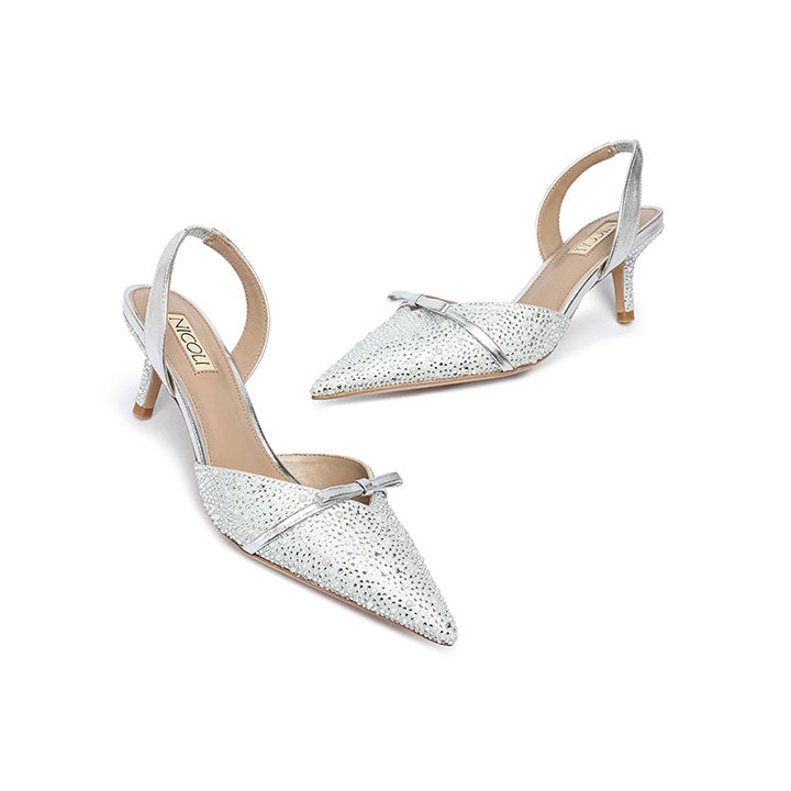 Filomena Pump #color_silver