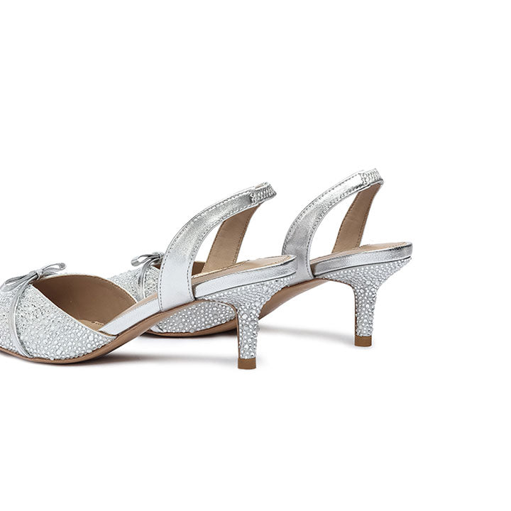 Filomena Pump #color_silver