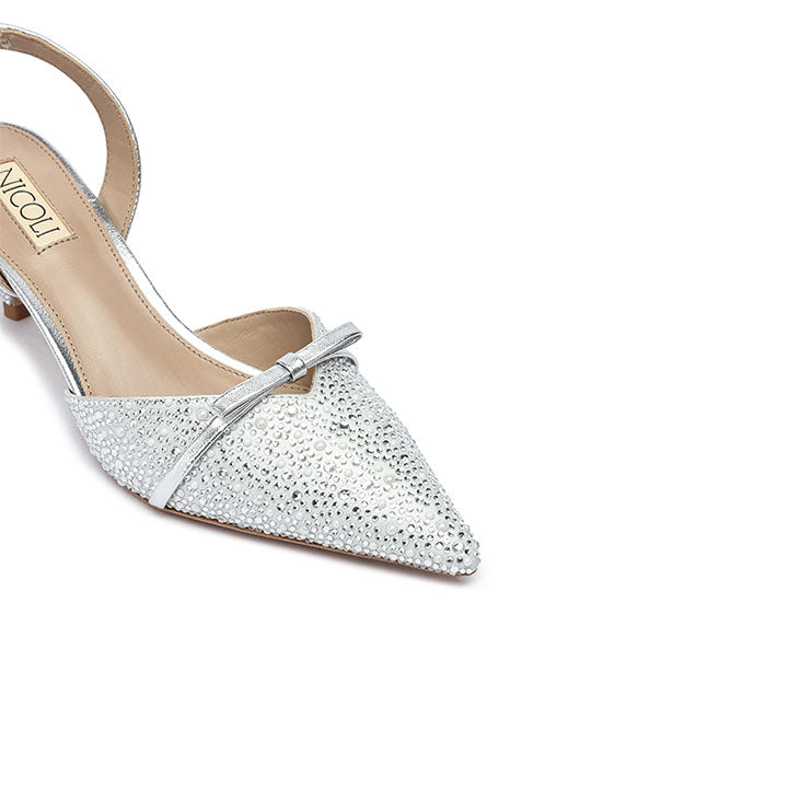 Filomena Pump #color_silver