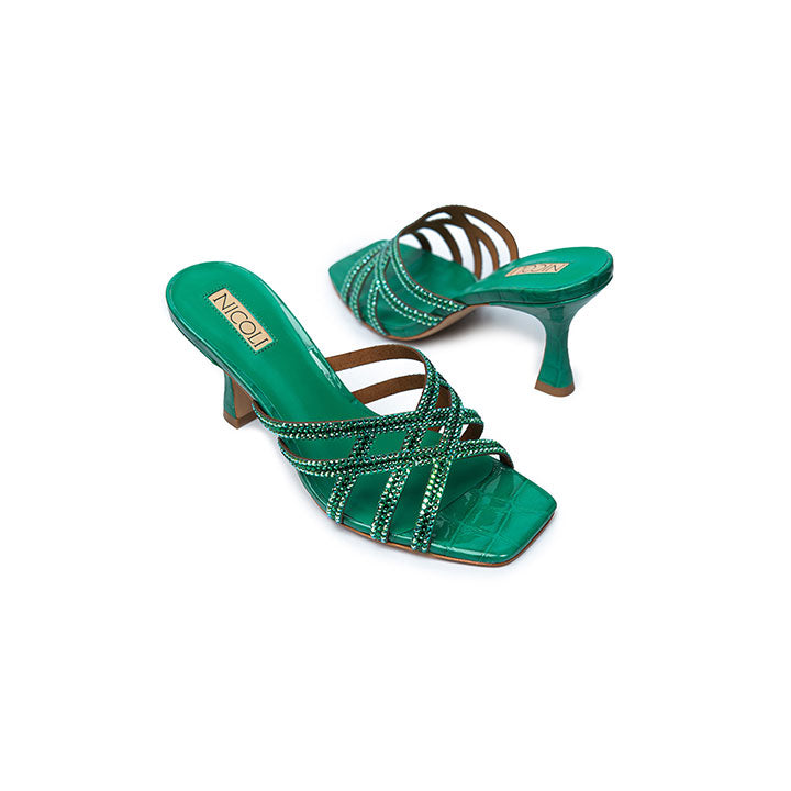 Finch High Heel #color_electric green