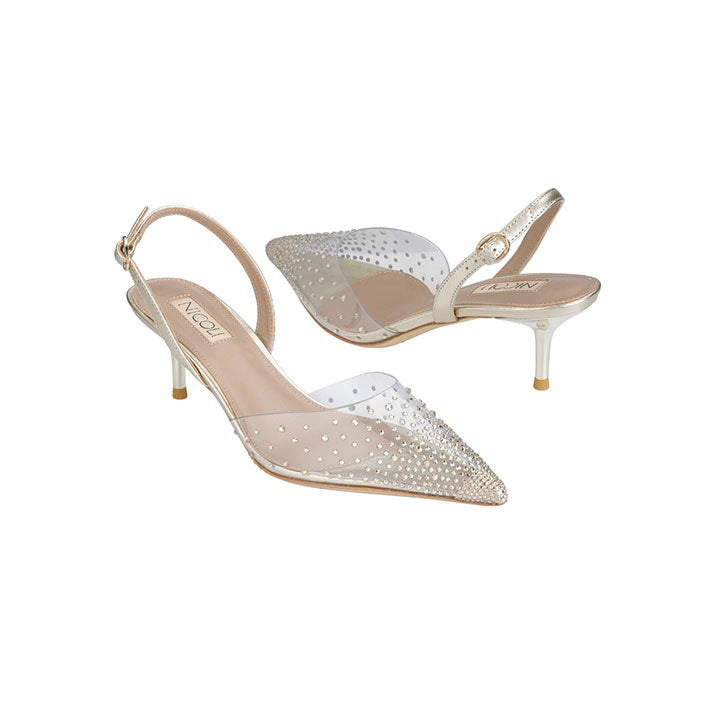 Flavie Kitten Heel #color_gold