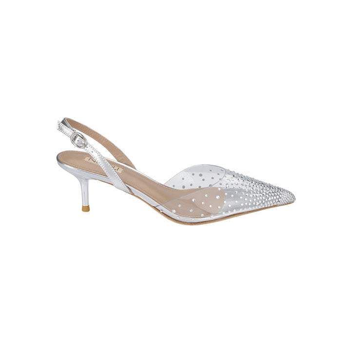 Flavie Kitten Heel #color_silver