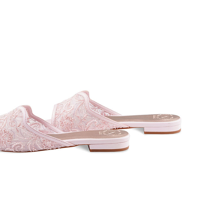 Fleur Flat Sandal #color_rose