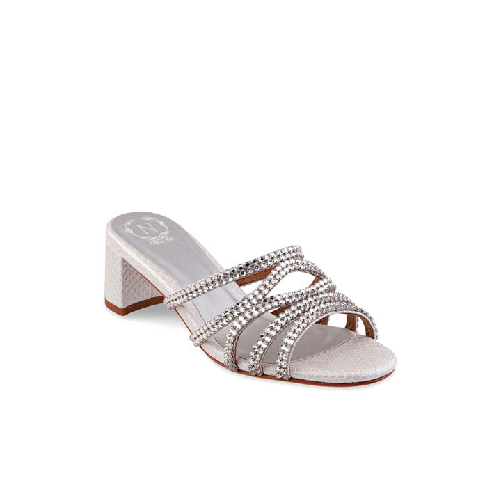 Gonzalez Box Heel #color_silver