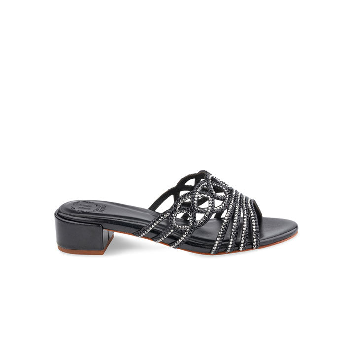 Hailya Box Heel #color_black