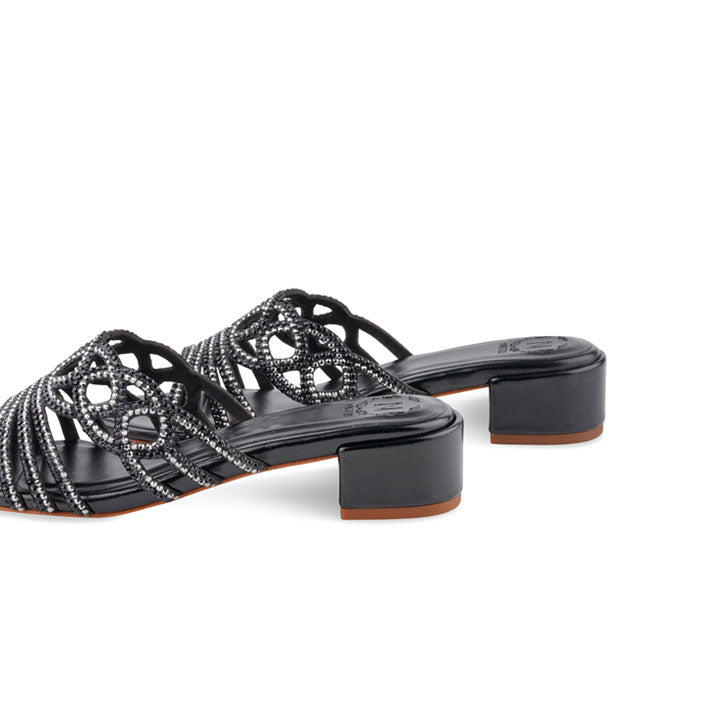 Hailya Box Heel #color_black