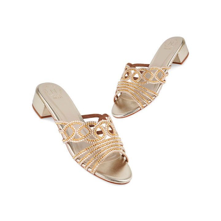 Hailya Box Heel #color_gold