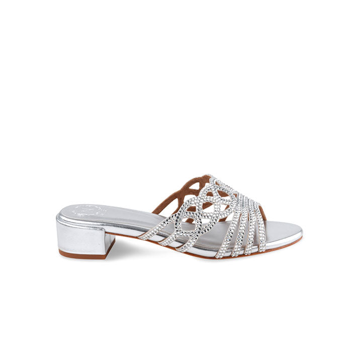 Hailya Box Heel #color_silver