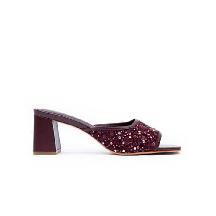 Harmony Mule #color_burgundy