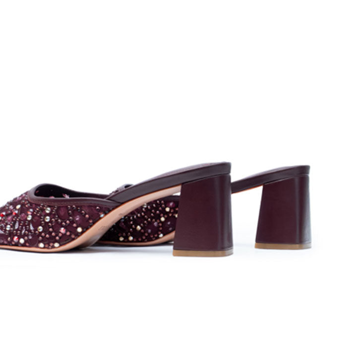 Harmony Mule #color_burgundy