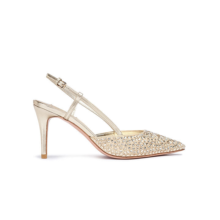 Inessa Pump #color_gold