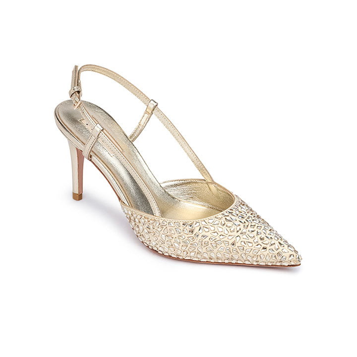 Inessa Pump #color_gold