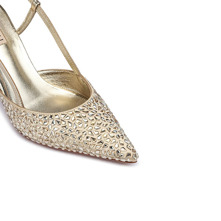 Inessa Pump #color_gold