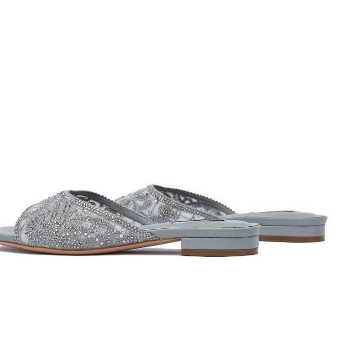 Issac Flat Sandal #color_grey