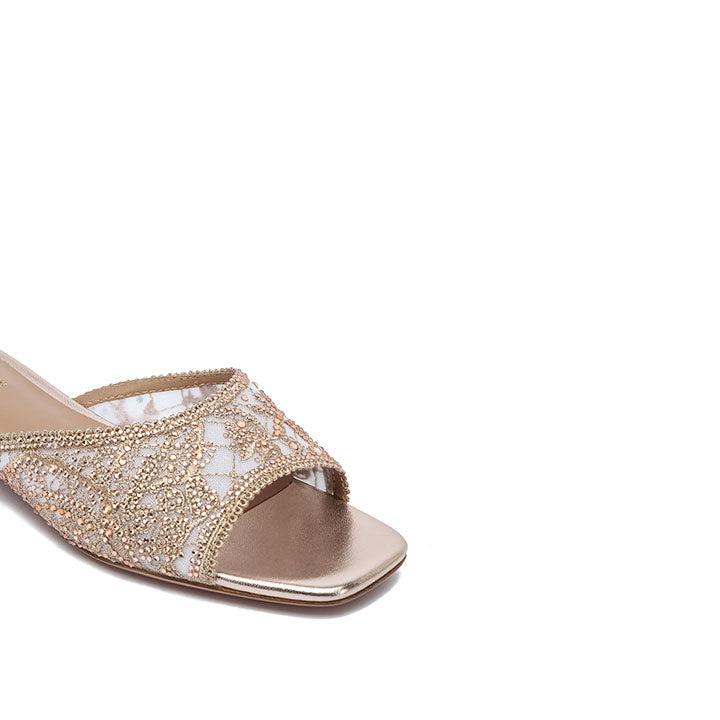 Issac Flat Sandal #color_peach