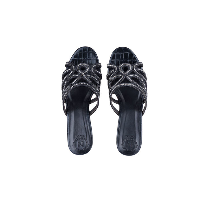 Ixchel Box Heel #color_black