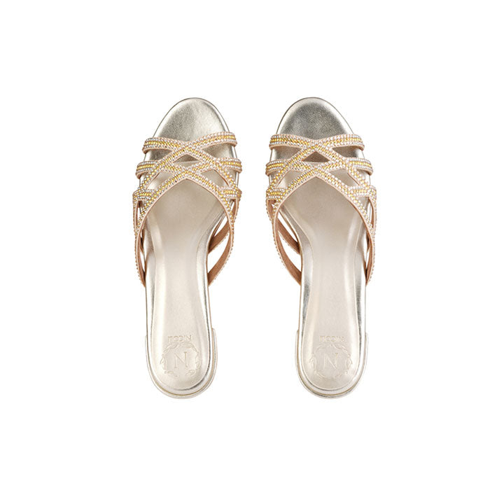 Jacky Box Heel #color_gold