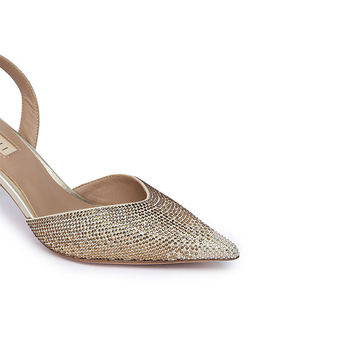 Johnsie Pump #color_gold
