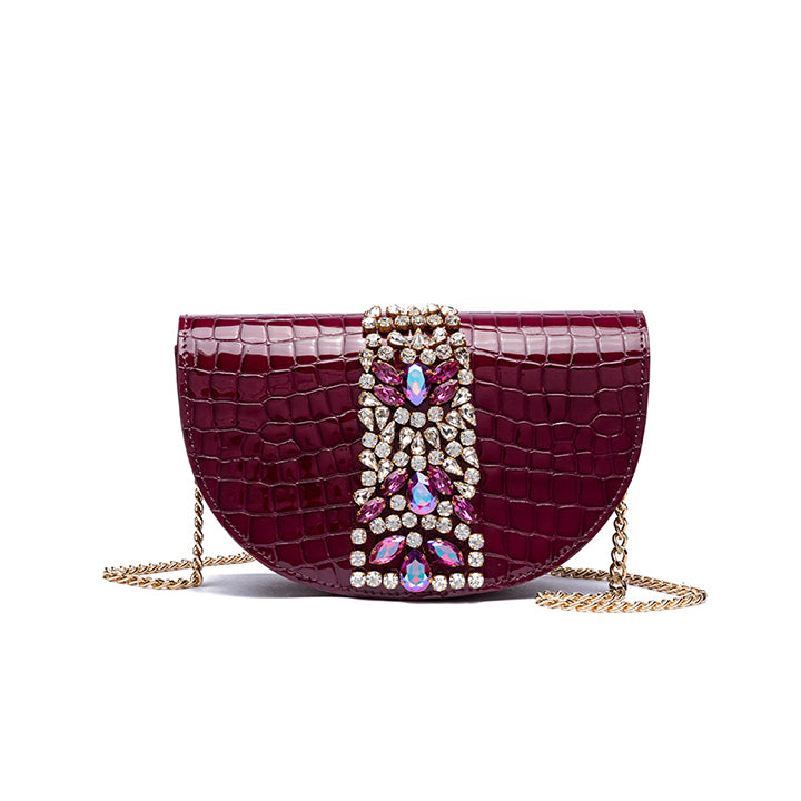 Ziggy Evening Bag #color_cherry