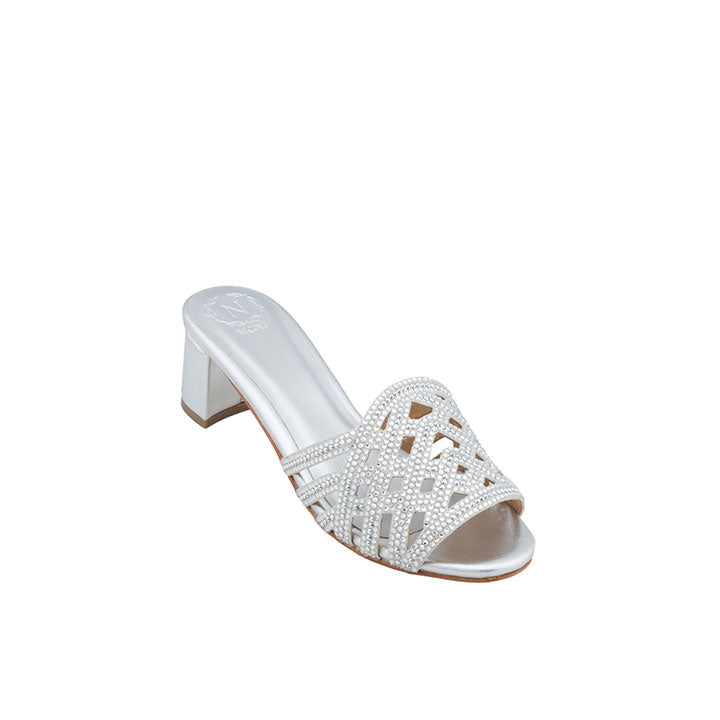 Javier Box Heel #color_silver