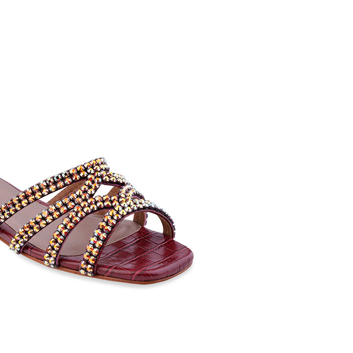 Kalene Flats #color_maroon