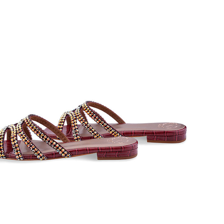 Kalene Flats #color_maroon