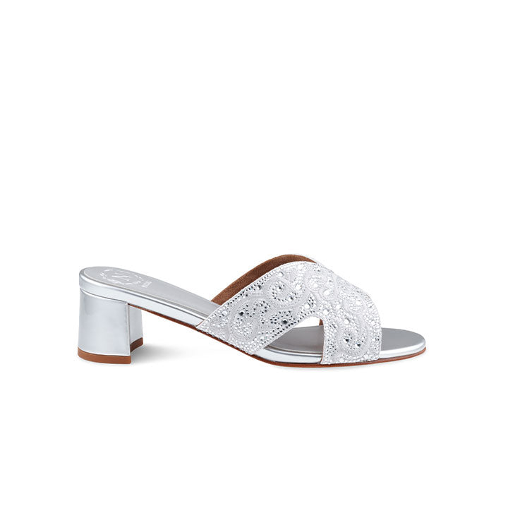 Keyla Box Heel #color_silver