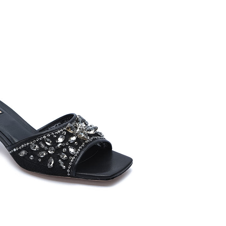 Kirk Nicoli Luxury Mule #color_black