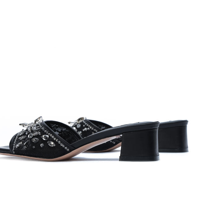 Kirk Nicoli Luxury Mule #color_black