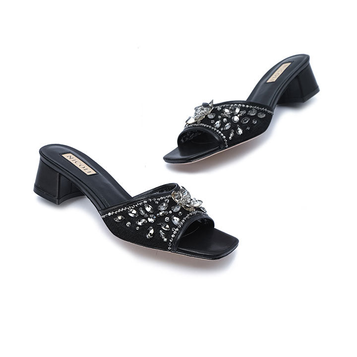 Kirk Nicoli Luxury Mule #color_black