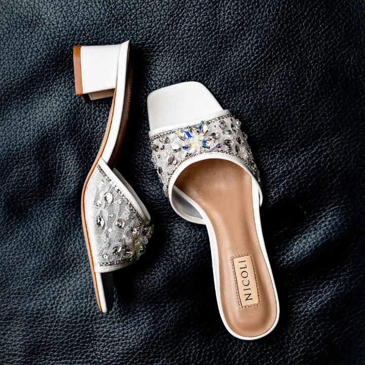 Kirk Nicoli Luxury Mule #color_white