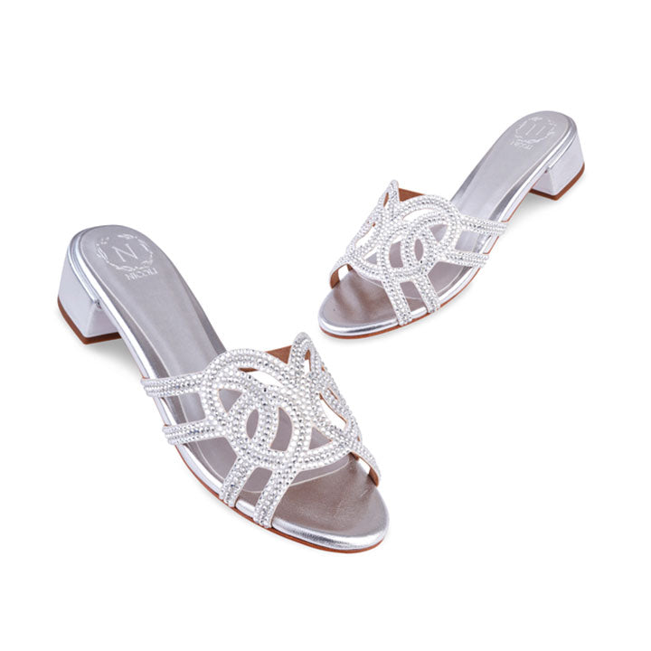 Larisa Box Heel #color_silver