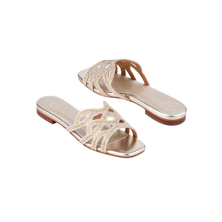 Lea Gold Mini Sandal #color_gold