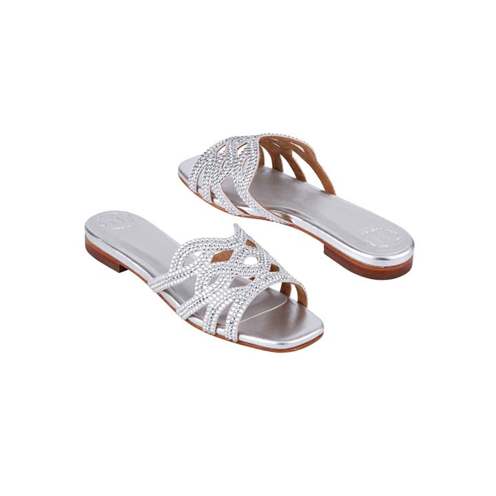 Lea Gold Mini Sandal #color_silver