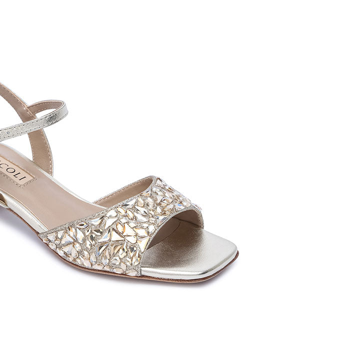 Lucia Mini Sandal #color_gold