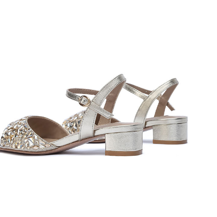 Lucia Mini Sandal #color_gold